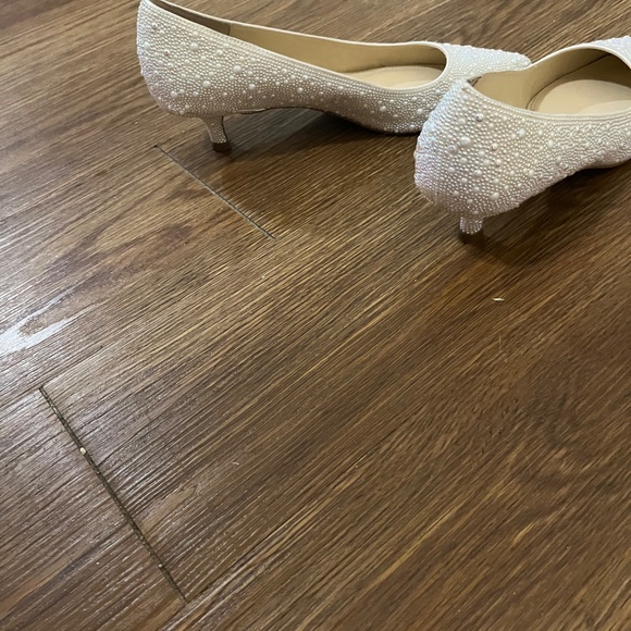 Betsey Johnson Scout Pearl heels size 9 - Picture 5 of 6